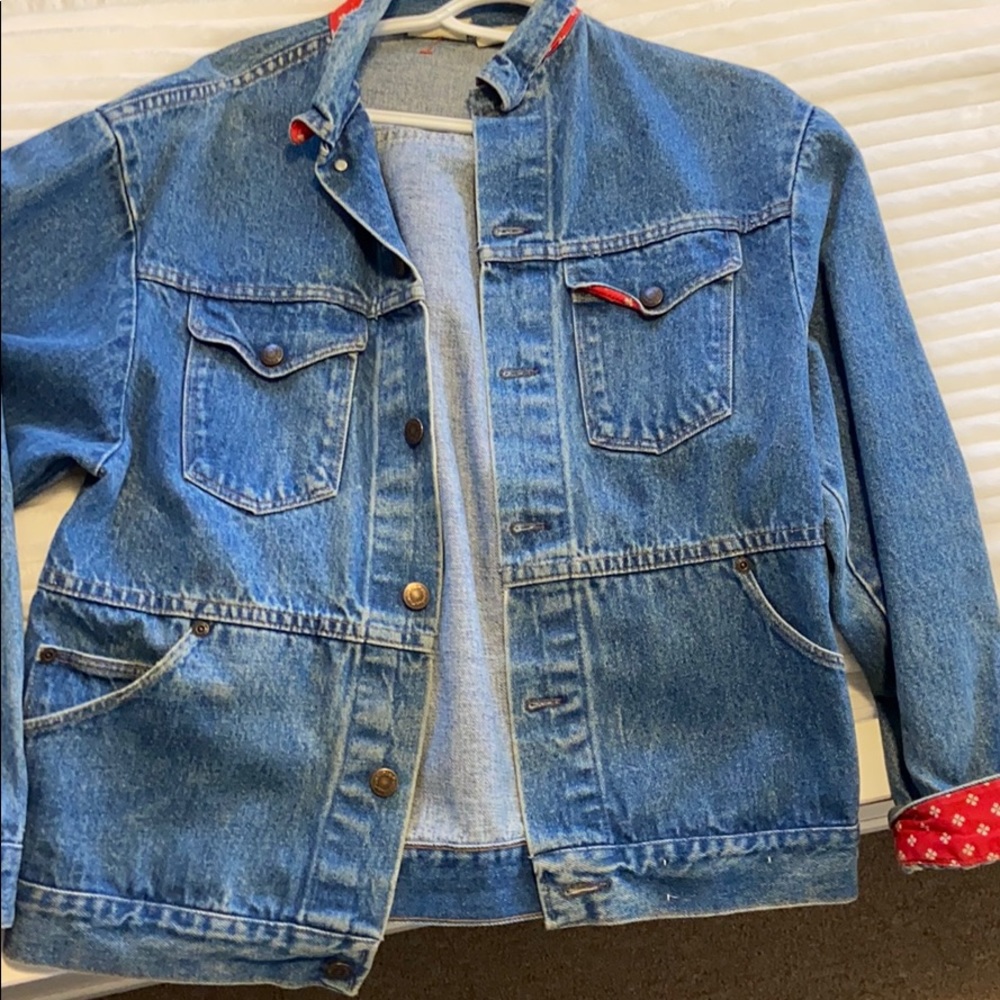 Vintage wrangler jean jacket